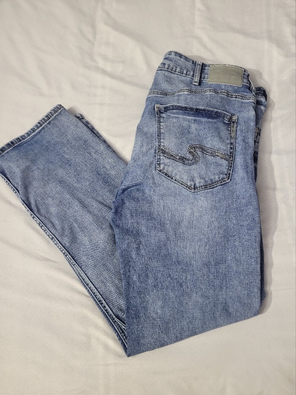 Silver Jeans Light Blue Straight Men's Jeans
